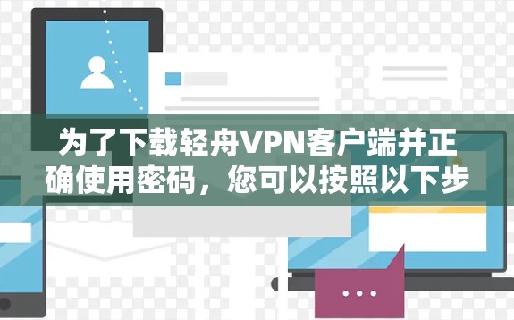 为了下载轻舟VPN客户端并正确使用密码，您可以按照以下步骤操作