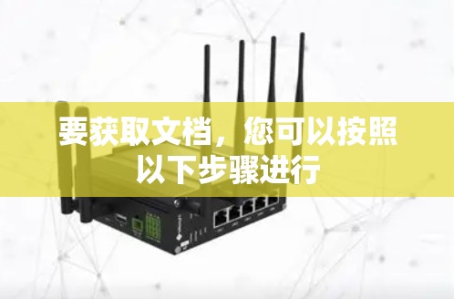 要获取文档，您可以按照以下步骤进行