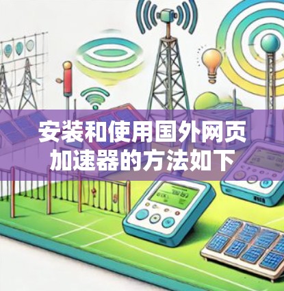 安装和使用国外网页加速器的方法如下