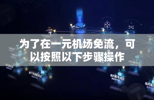 为了在一元机场免流,可以按照以下步骤操作 为了在一元机场免流,可以按照以下步骤操作