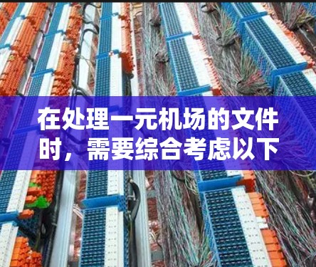 在处理一元机场的文件时,需要综合考虑以下几个关键步骤 在处理一元机场的文件时,需要综合考虑以下几个关键步骤