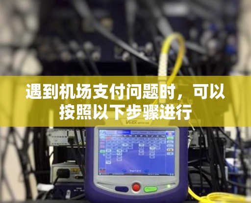 遇到机场支付问题时,可以按照以下步骤进行 遇到机场支付问题时,可以按照以下步骤进行