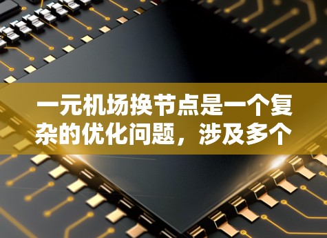 一元机场换节点是一个复杂的优化问题,涉及多个因素的综合考虑。以下是逐步的解决方案 一元机场换节点是一个复杂的优化问题,涉及多个因素的综合考虑。以下是逐步的解决方案