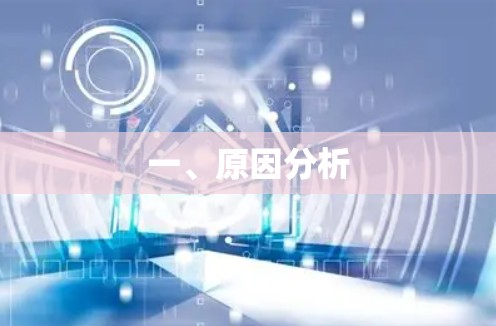 一、原因分析 一、原因分析