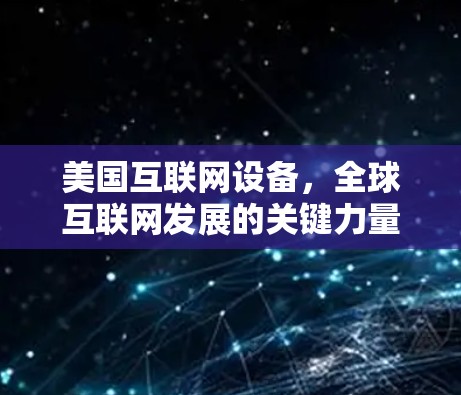 美国互联网设备,全球互联网发展的关键力量 美国互联网设备,全球互联网发展的关键力量